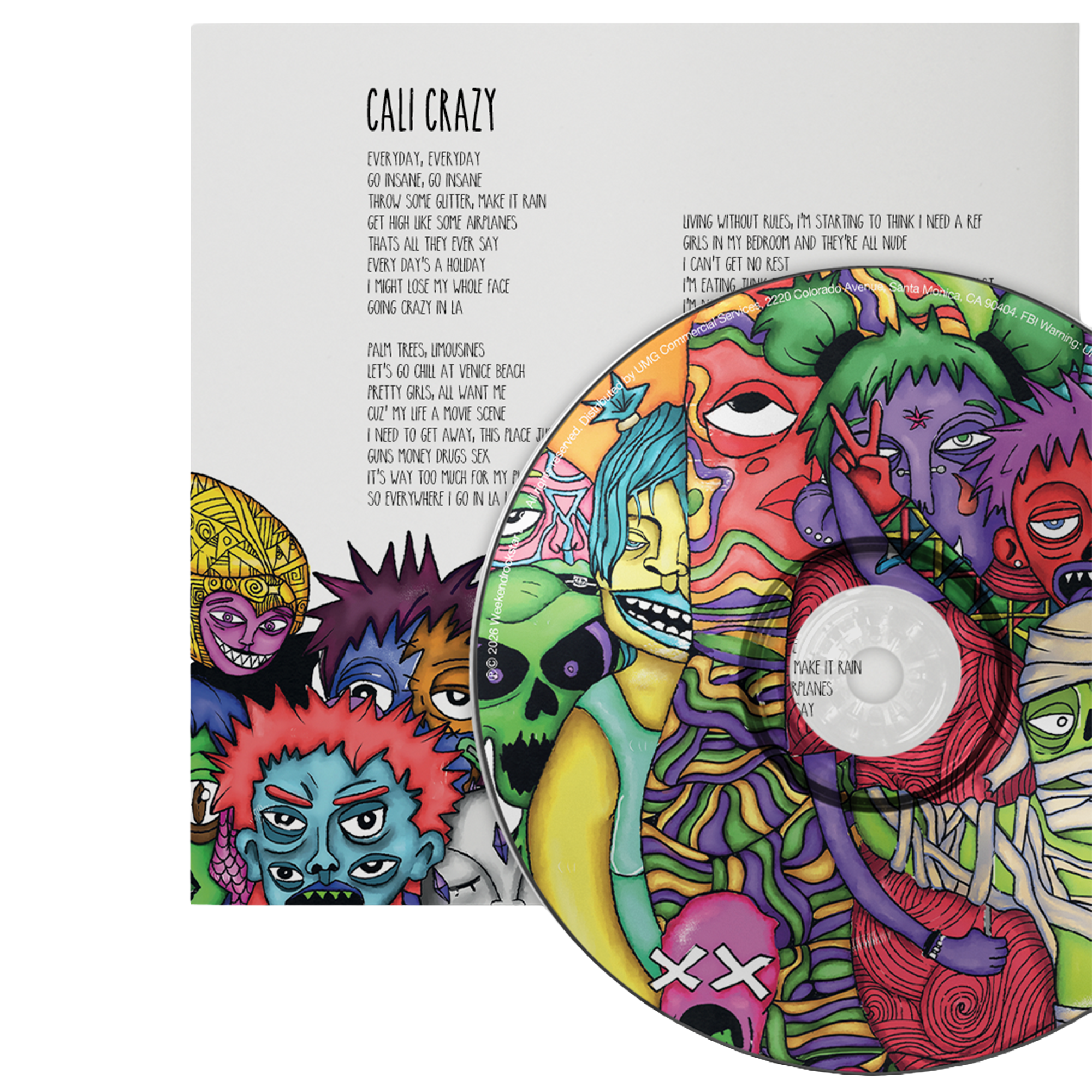 Weekend Rockstar CD